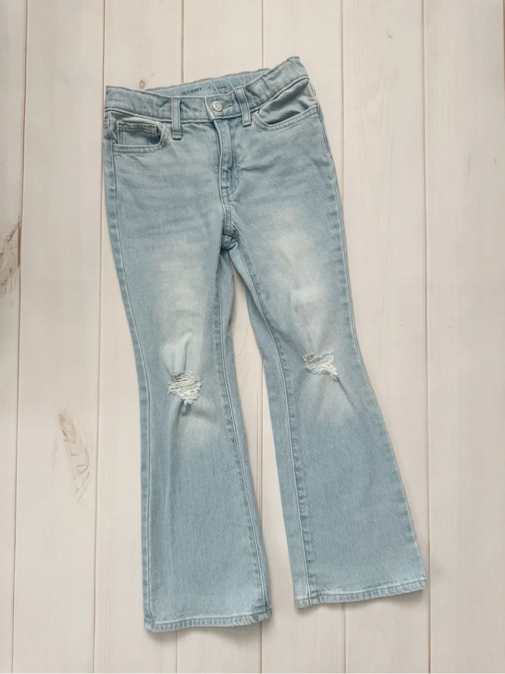 Old Navy Girls High Rise Flare Jeans